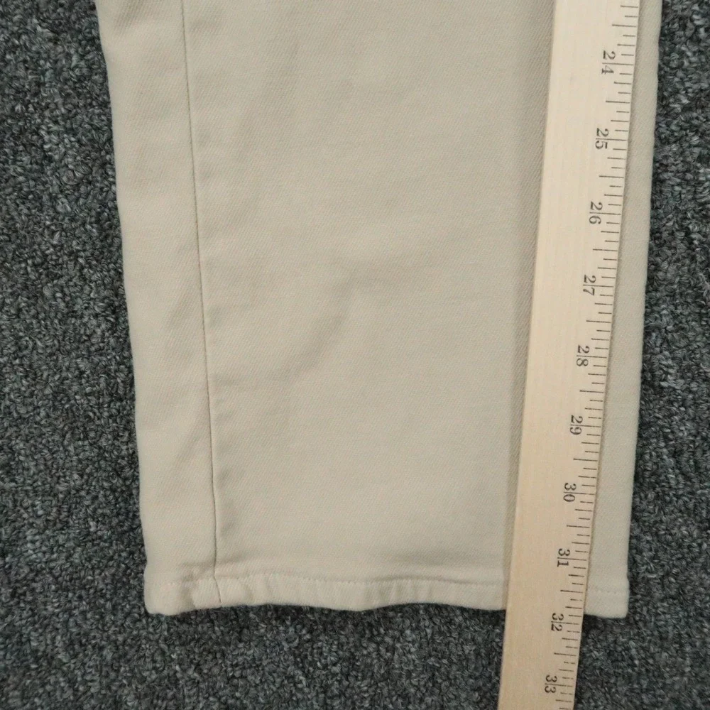 Faherty Pants Mens 38x32 Stone Tan Stretch Terry 5 Pocket Straight